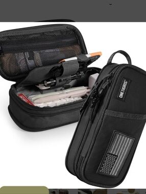 ONETigris Black Tactical EDC Pencil Pouch